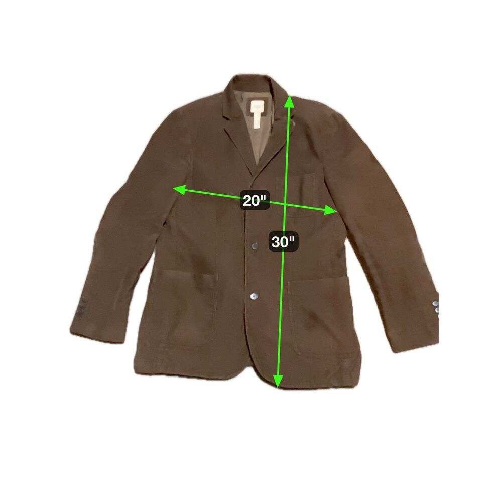 Lands End Men’s Chore Coat Size 40‎ Corduroy Collar Barn Field Jacket UnLined - Picture 8 of 8